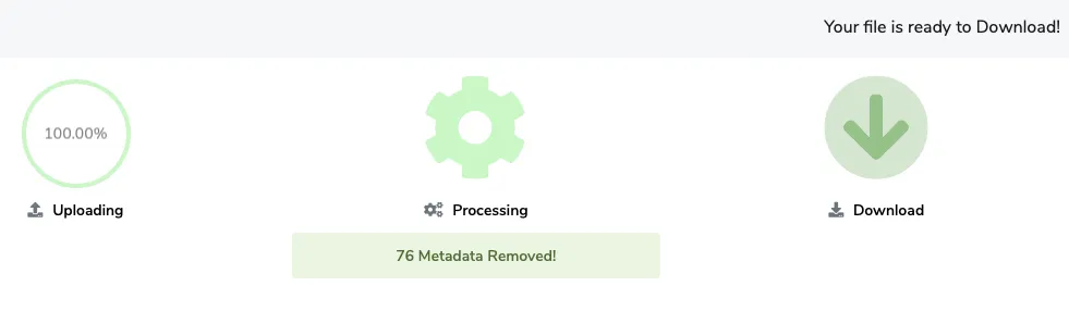 Remove Metadata from Photos and Videos Free